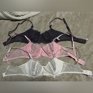 Victoria's Secret Wicked Unlined Lace Balconette Bras Collection